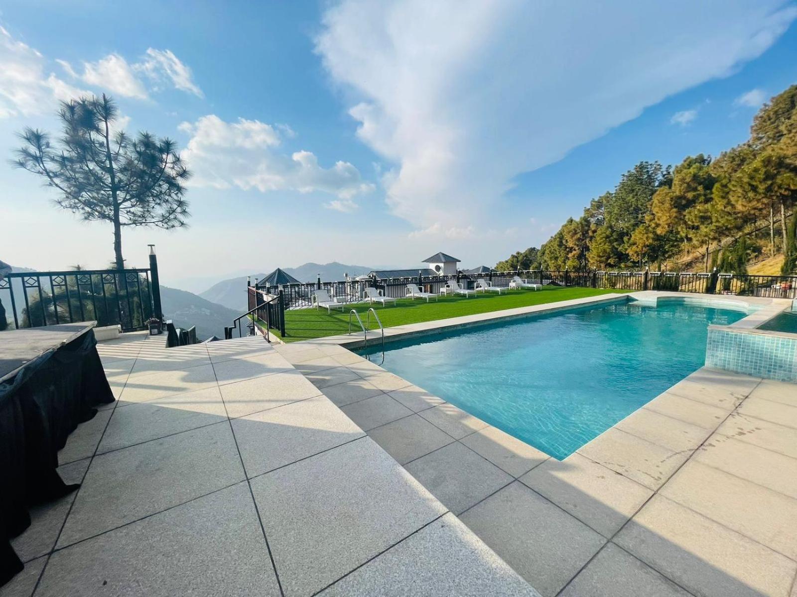 Hotel Rosetum Kasauli Exterior foto